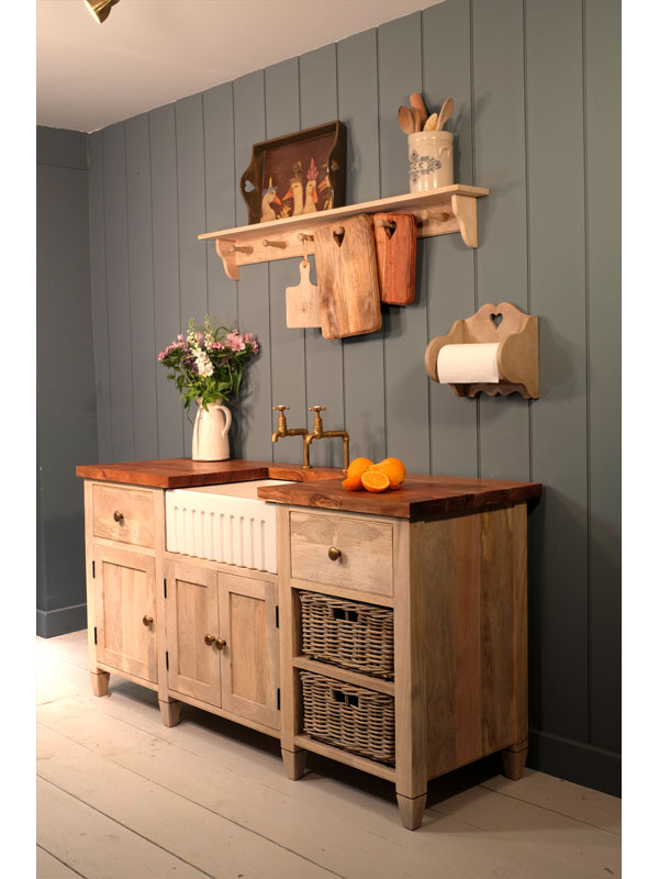 Real wood worktop