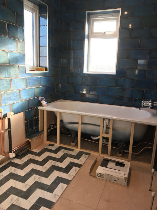 Remodelling a bathroom can be fun