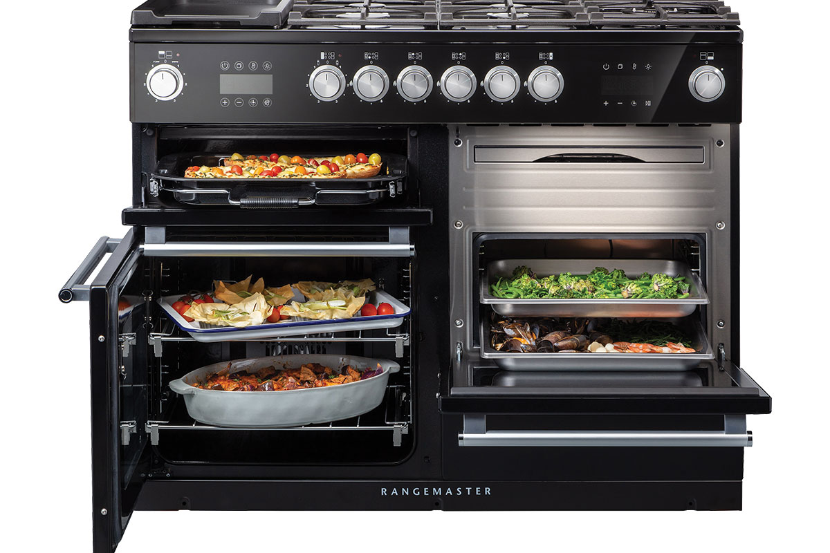 Nexus steam range cooker by Rangemaster