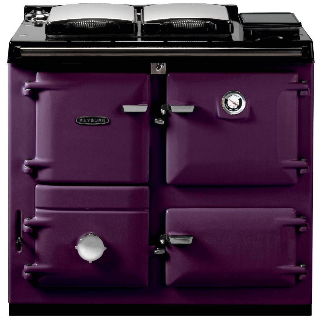a purple Rayburn design
