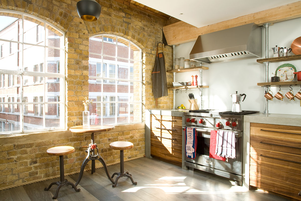South London warehouse conversion with a wow kitchen