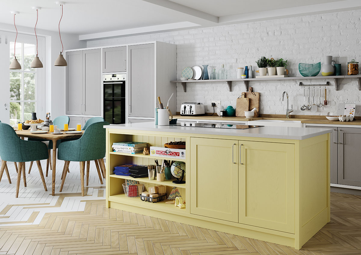 Its easy to cook with a well laid out kitchen