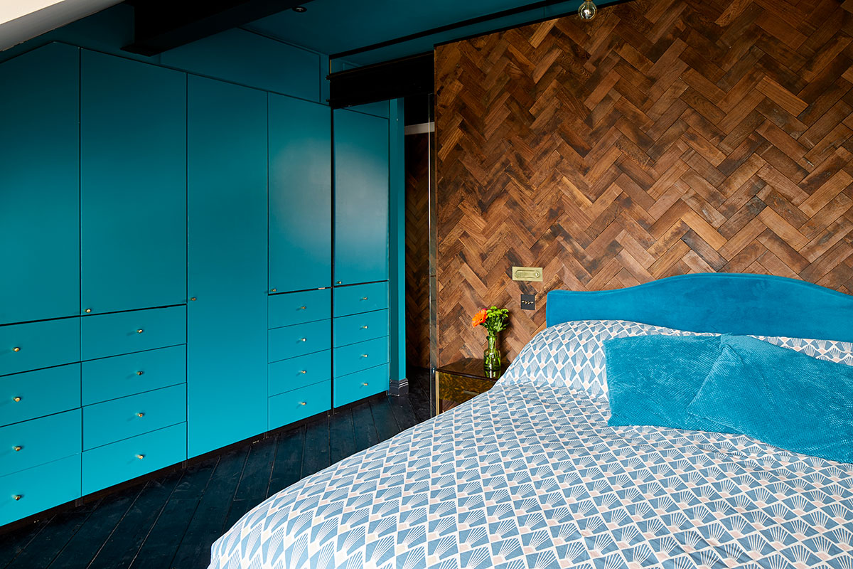 Lucy's home - the main bedroom