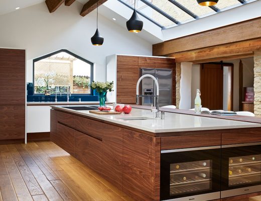 large kitchen extension