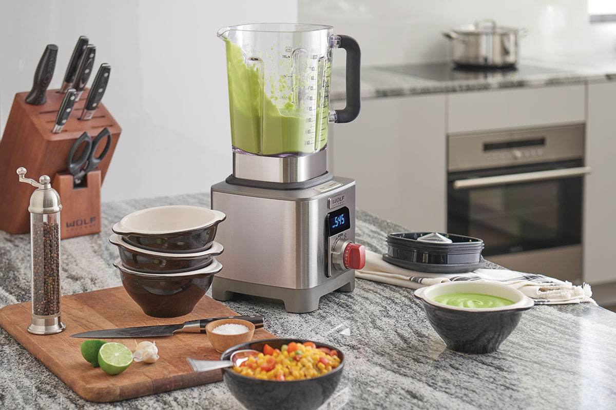 Countertop appliances high-end Wolf blender