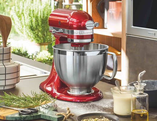 Countertop Appliances Kitchen Aid Candy Apple Red tilt-head stand mixer