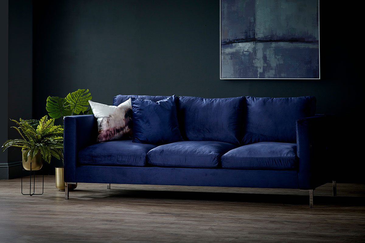Blue Monday feature armchair Living It Up 