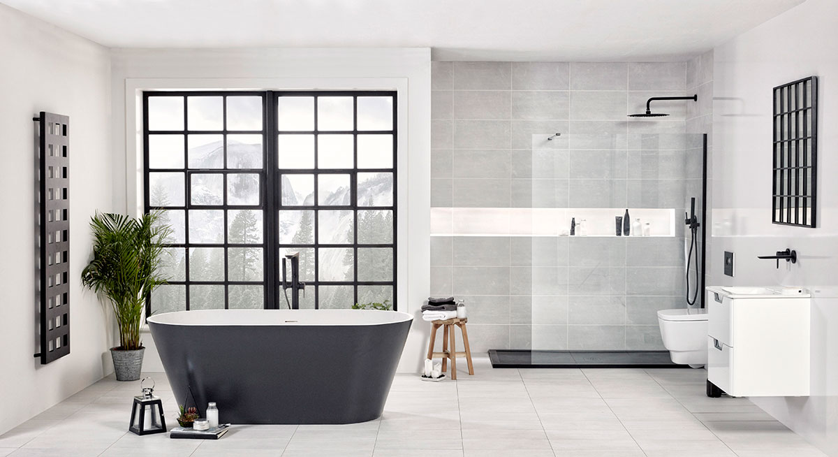 Bath and shower combo