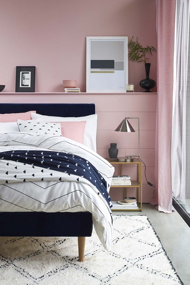Inspiration gallery: colourful bedrooms