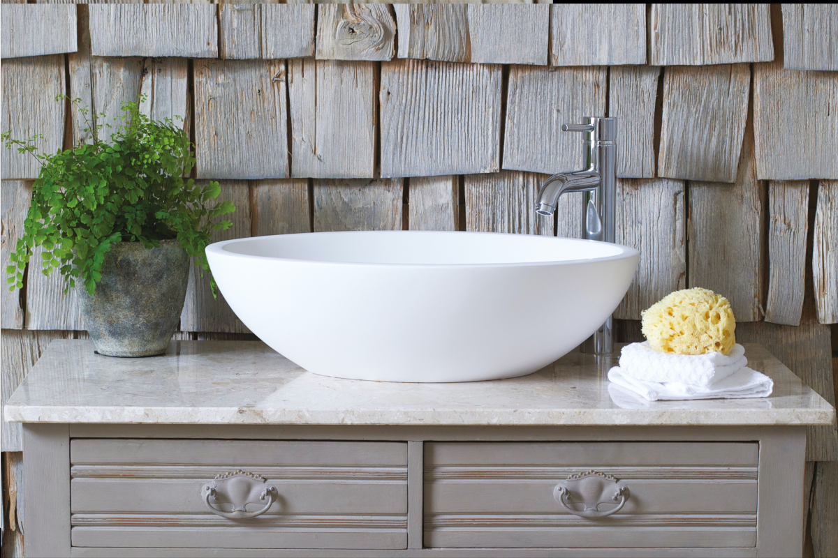 Spa-like bathroom