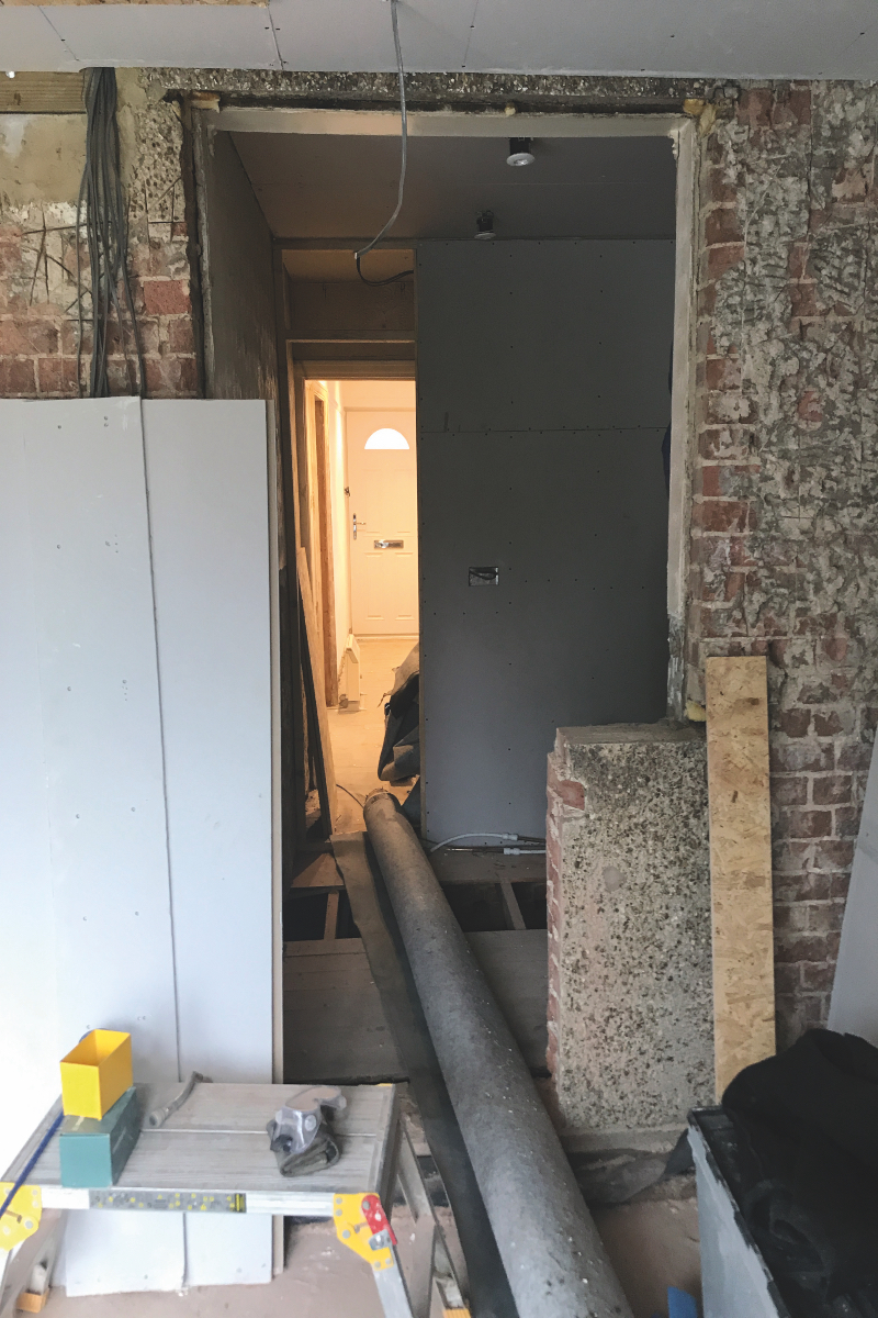 Cloakroom and utility room