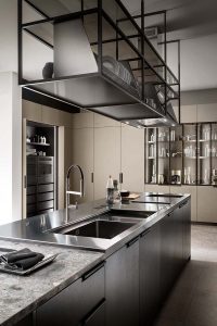 Slab-style kitchen cabinets: an inspiration gallery