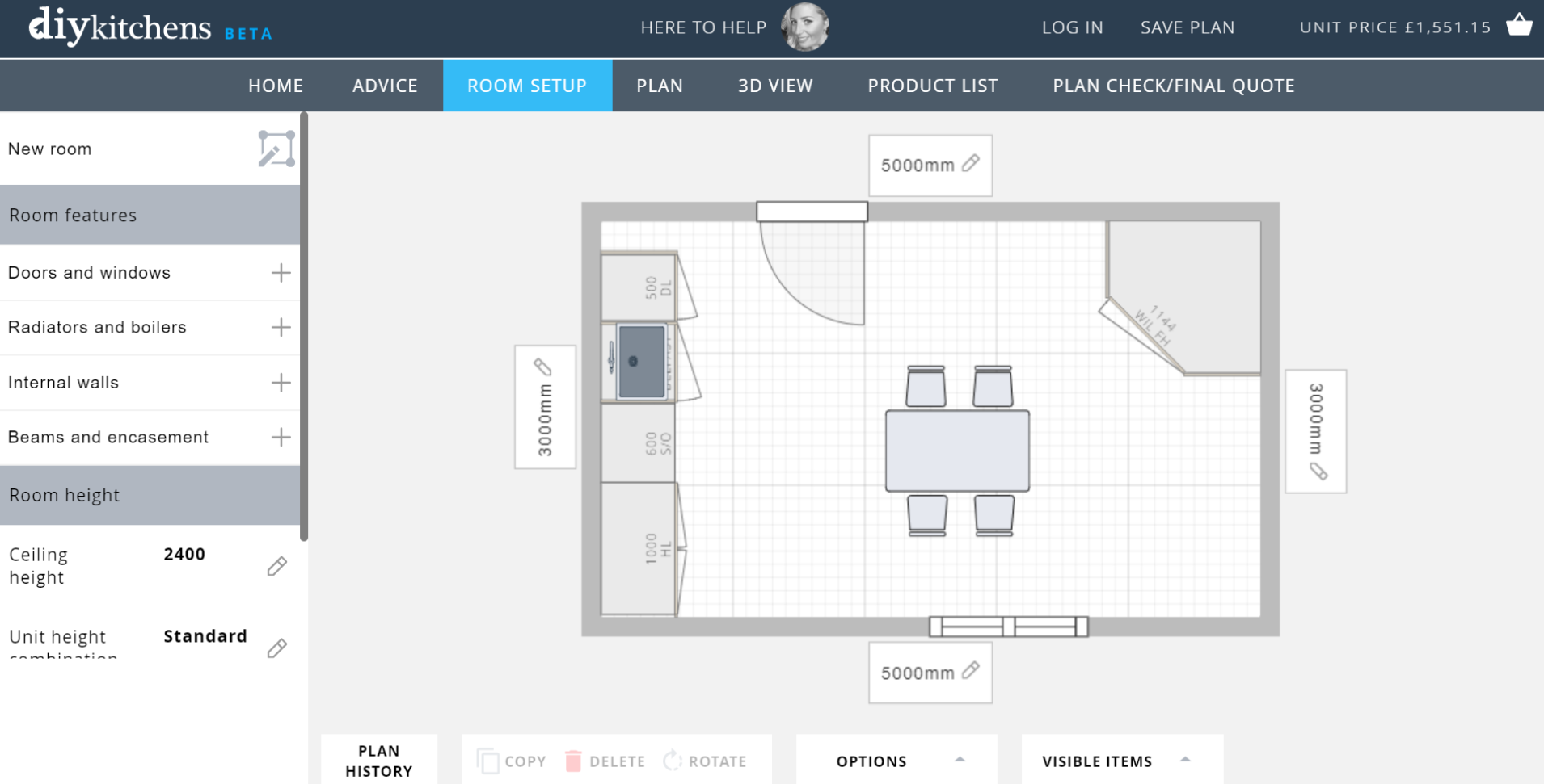 online kitchen planning tool