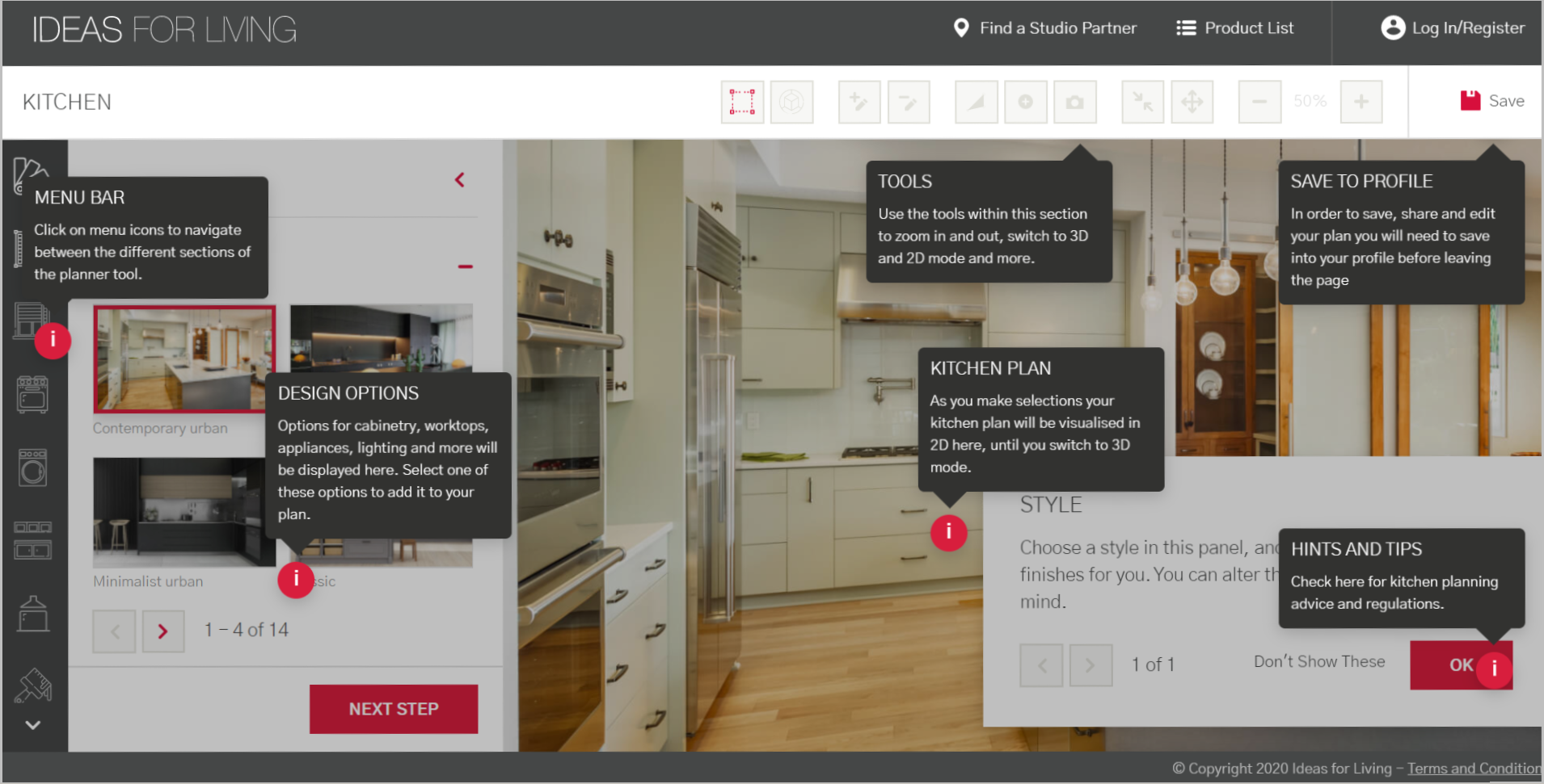 Virtual kitchen planning tools to help plan your renovation