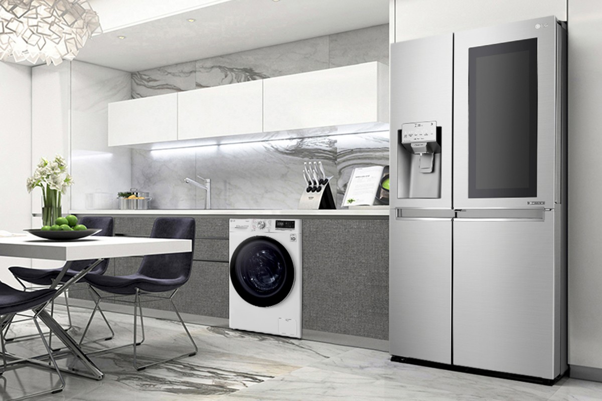 LG appliance guide knock freezer