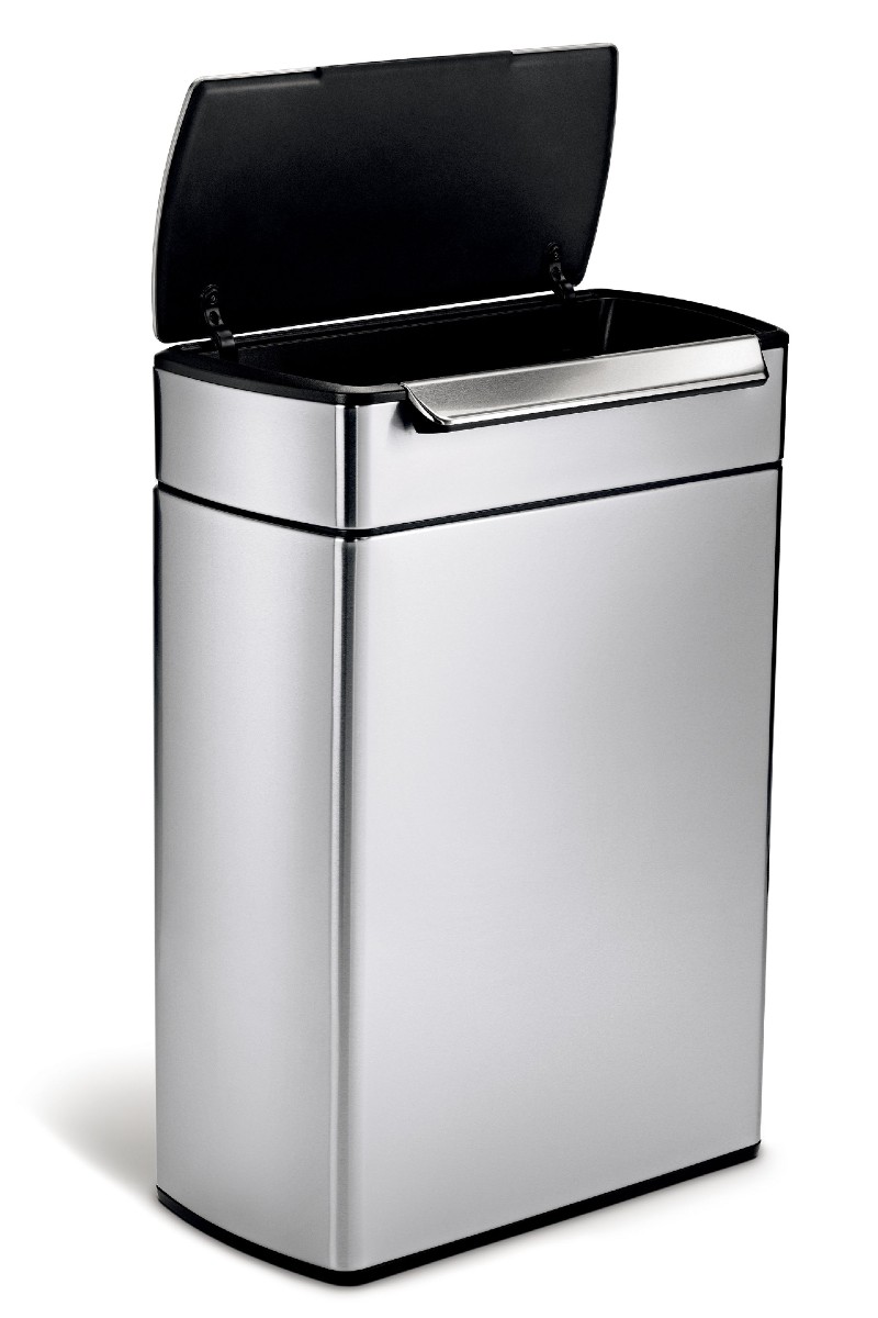 Simplehuman touch-free bin