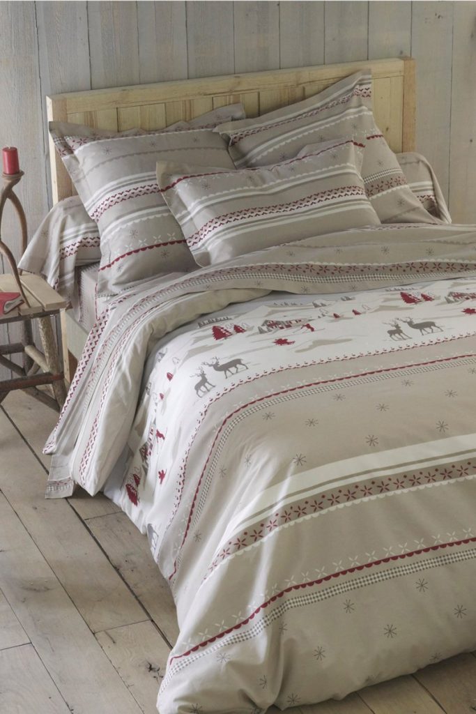 Bed linen perfect for a traditional looking bedroom