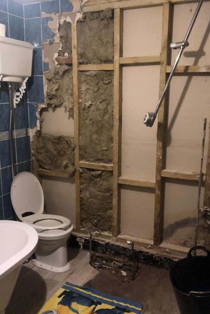toilet removal