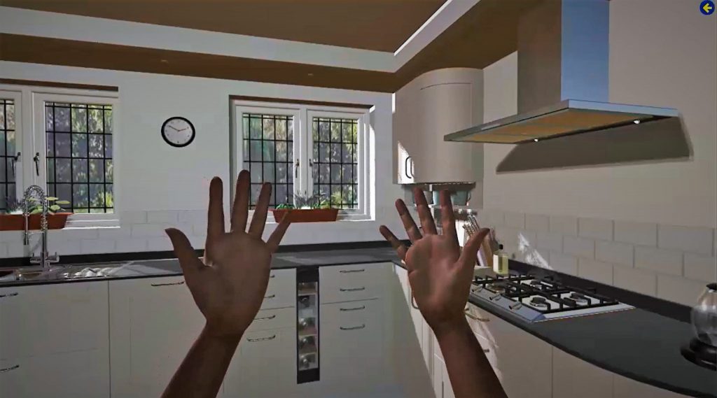 virtual reality kitchen design