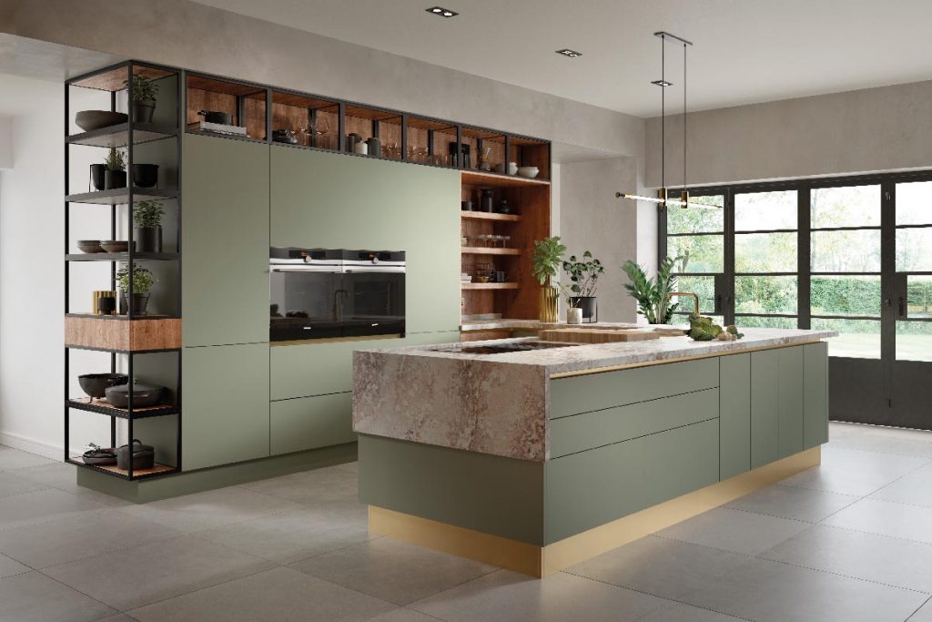 sage green kitchens