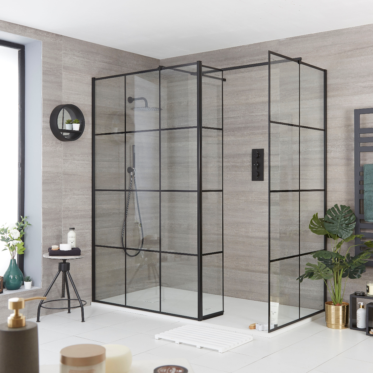 Wetroom shower screen ideas to perfect your walk-in shower