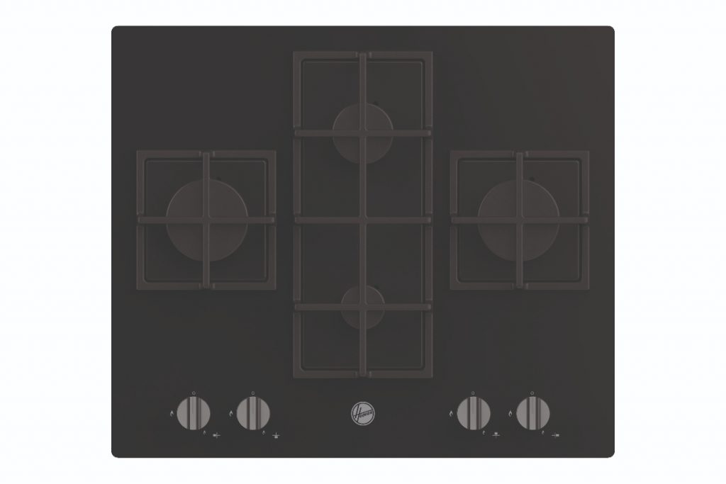 the black Hoover H-HOB with four burners