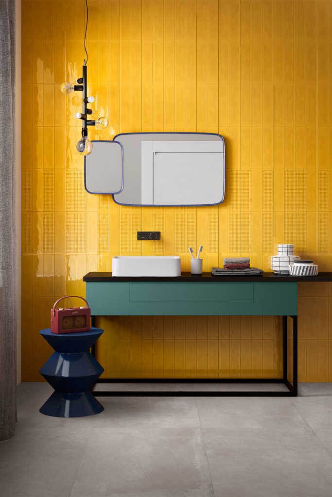 yellow with mirror