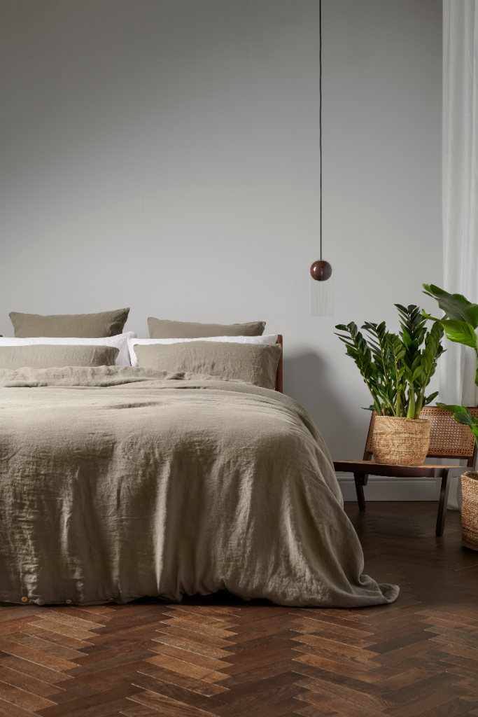 linen bedding