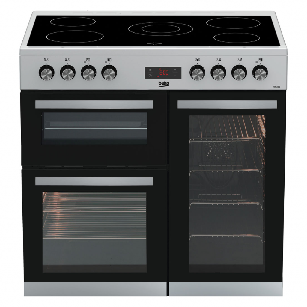 the Beko KDVC90X stove