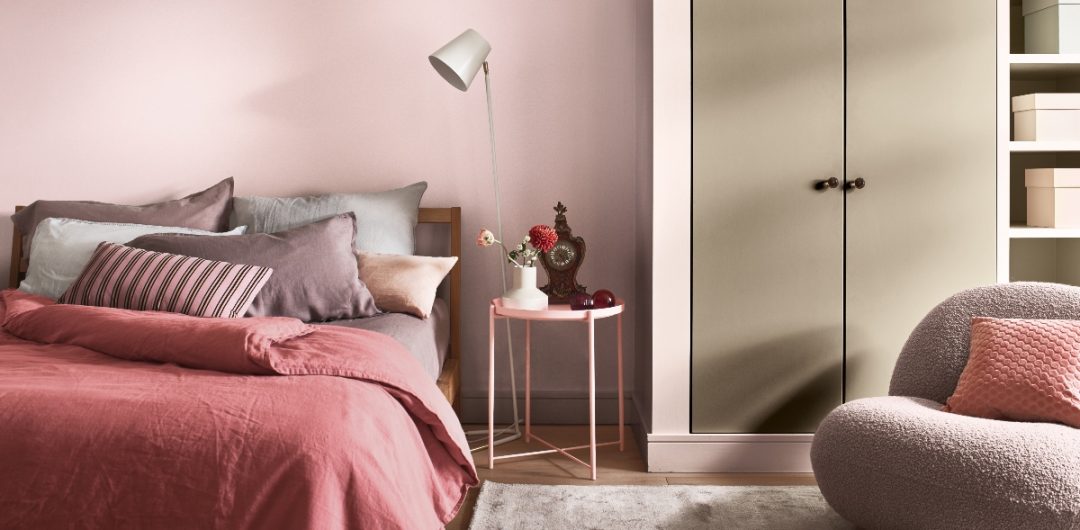 dusky pink bedroom furniture