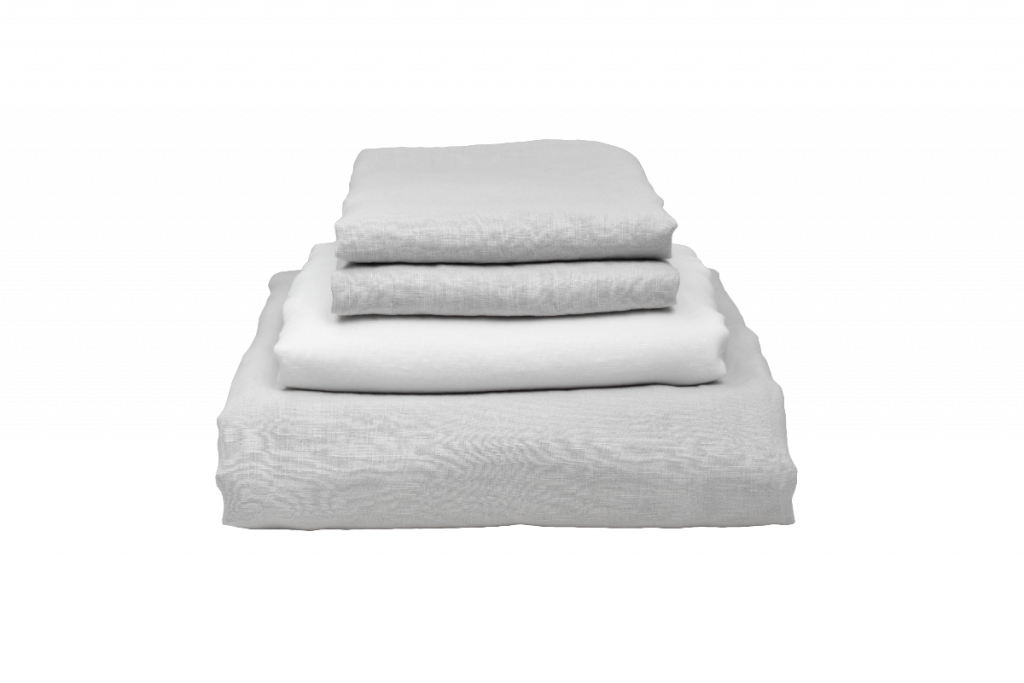 Linen bedding