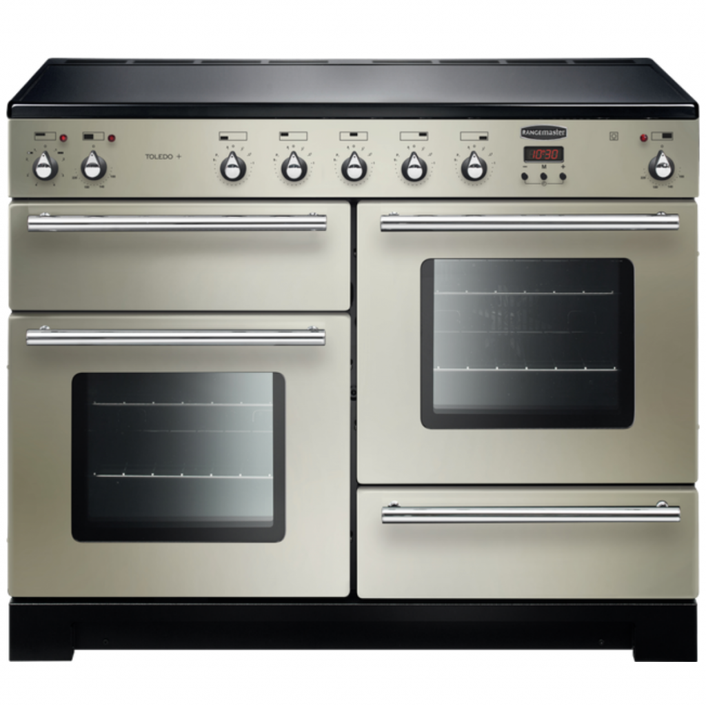 the Rangemaster Toledo stove in olive green