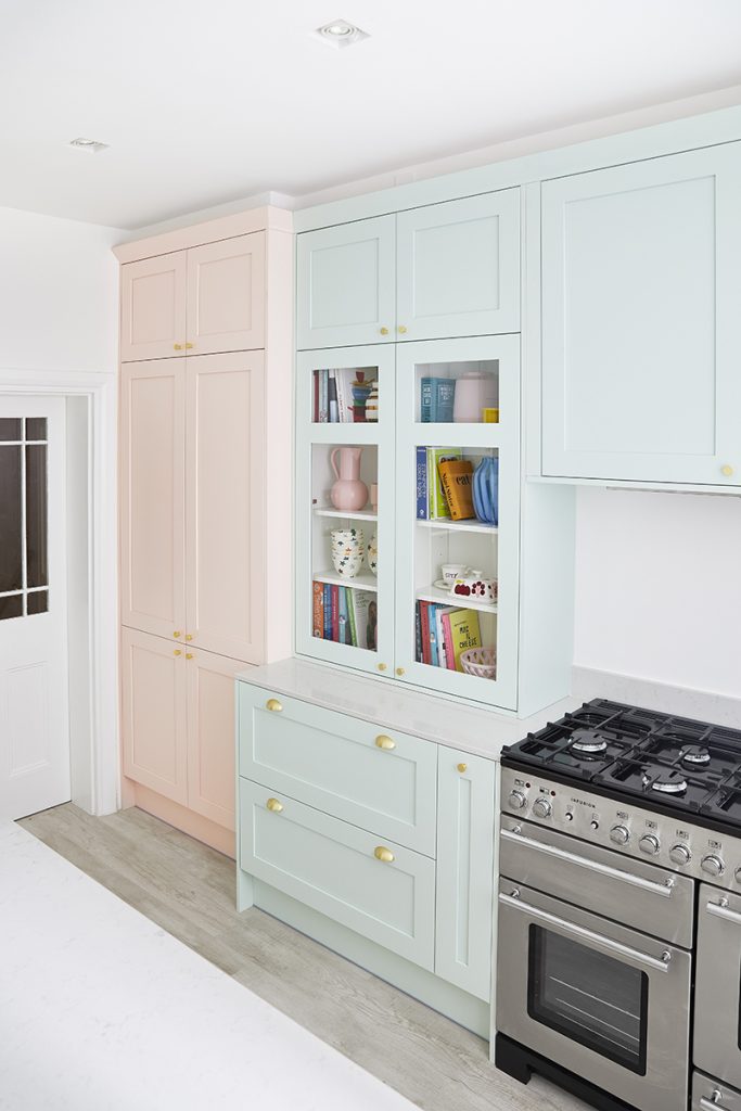 pale coloured kitchen
