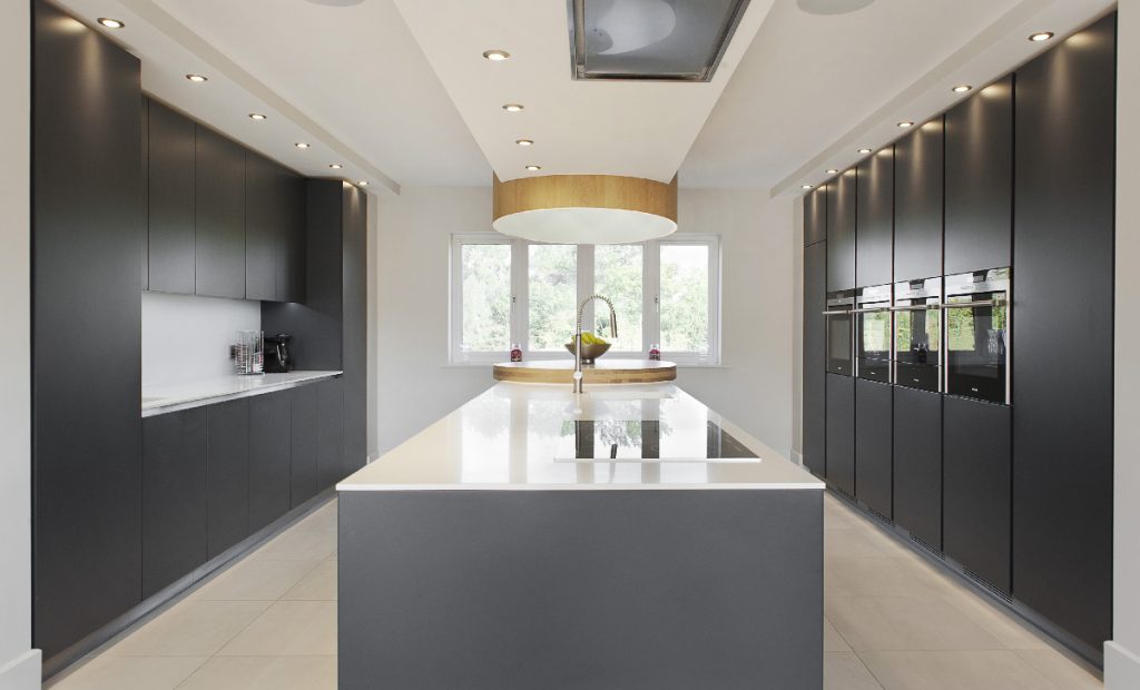 galley kitchen