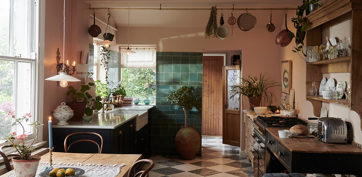 House tour: Inside Devol's creative director's beautifully eclectic kitchen