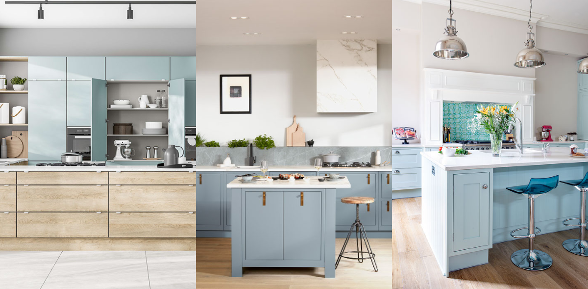 Pale blue kitchen ideas for a stylish and calming space
