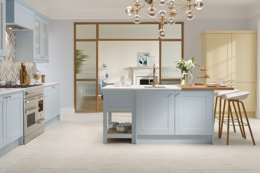 Pale blue kitchen ideas for a stylish and calming space