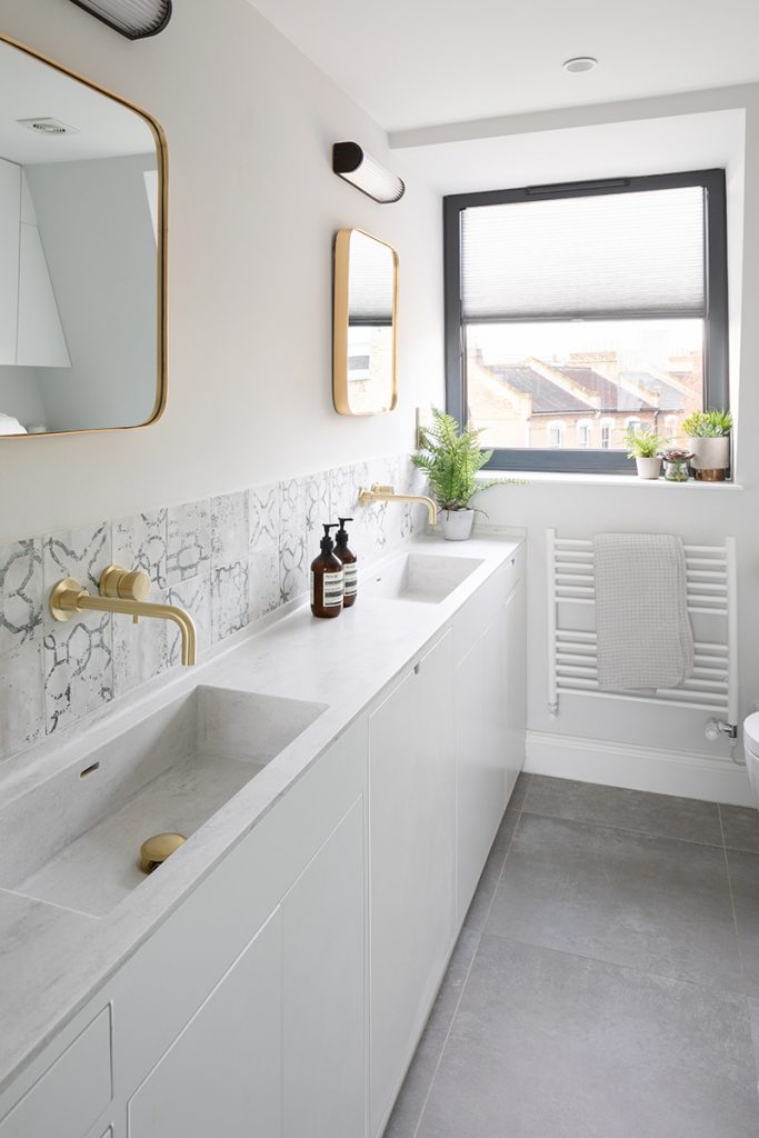 another of our loft conversion ideas featuring a bathroom