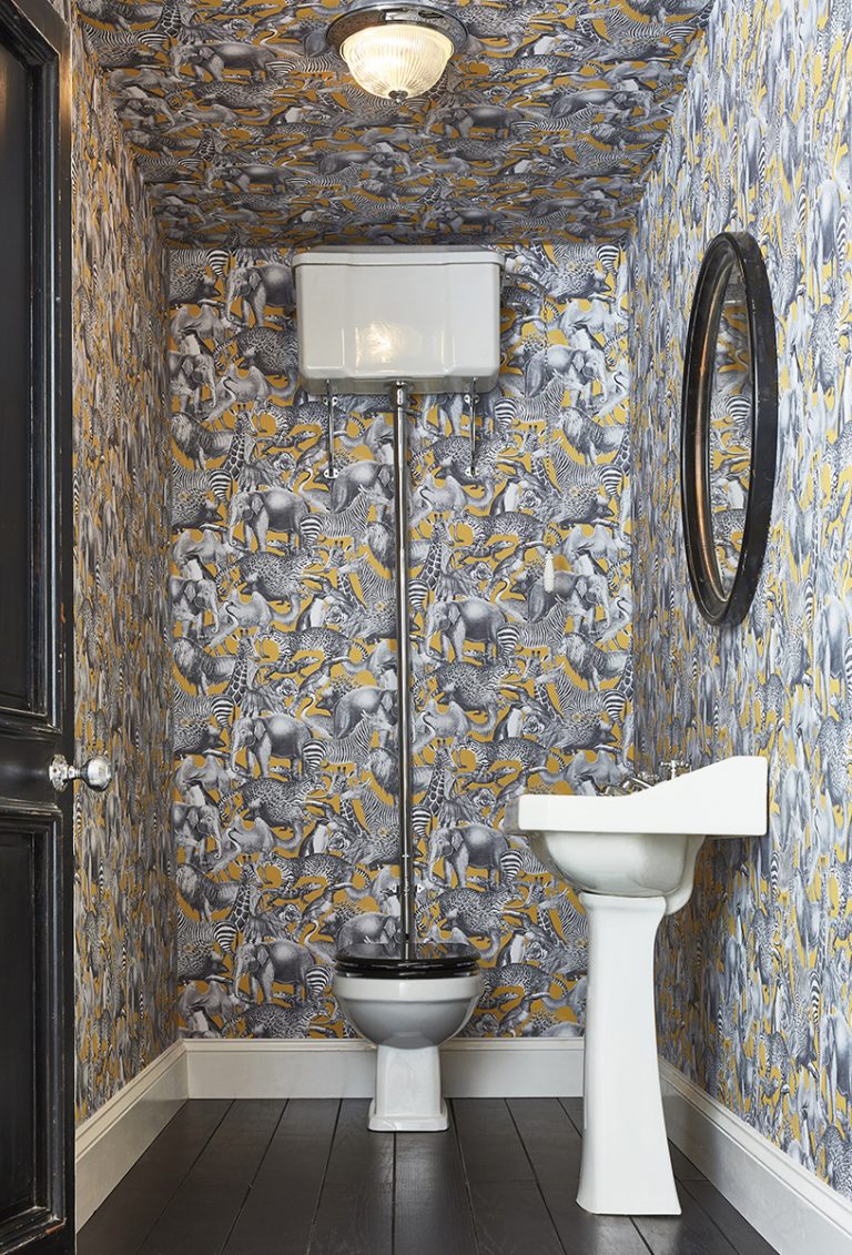 Cloakroom wallpaper: Create a real statement in your downstairs WC