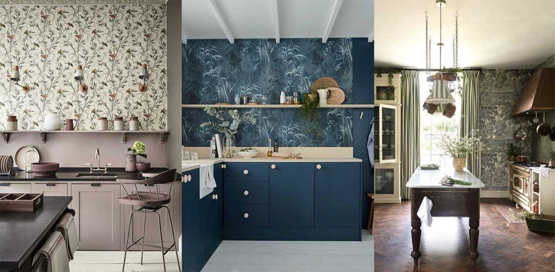 Kitchen Wallpaper Ideas - Wall Decor That Sticks