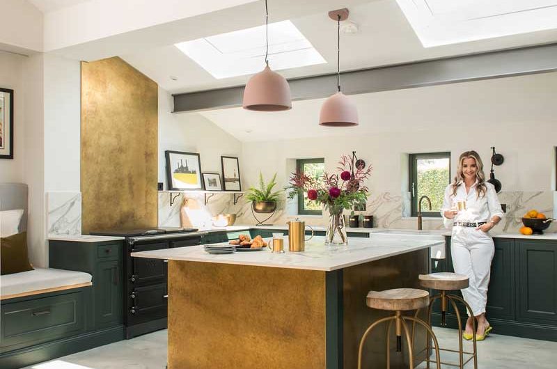 Helen Skelton's home kitchen