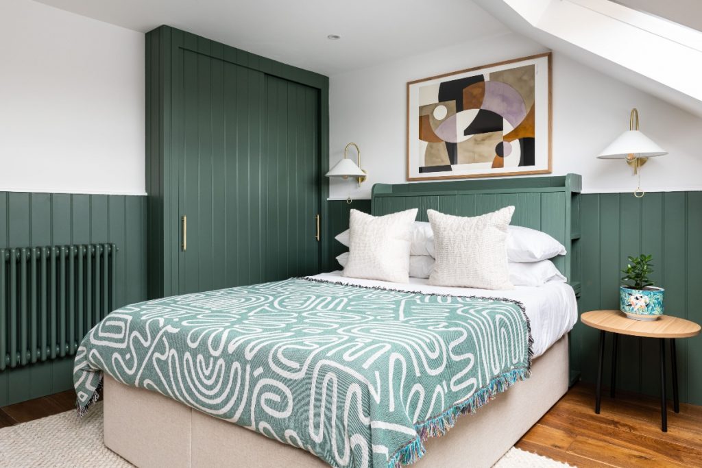 sage green bedroom idea