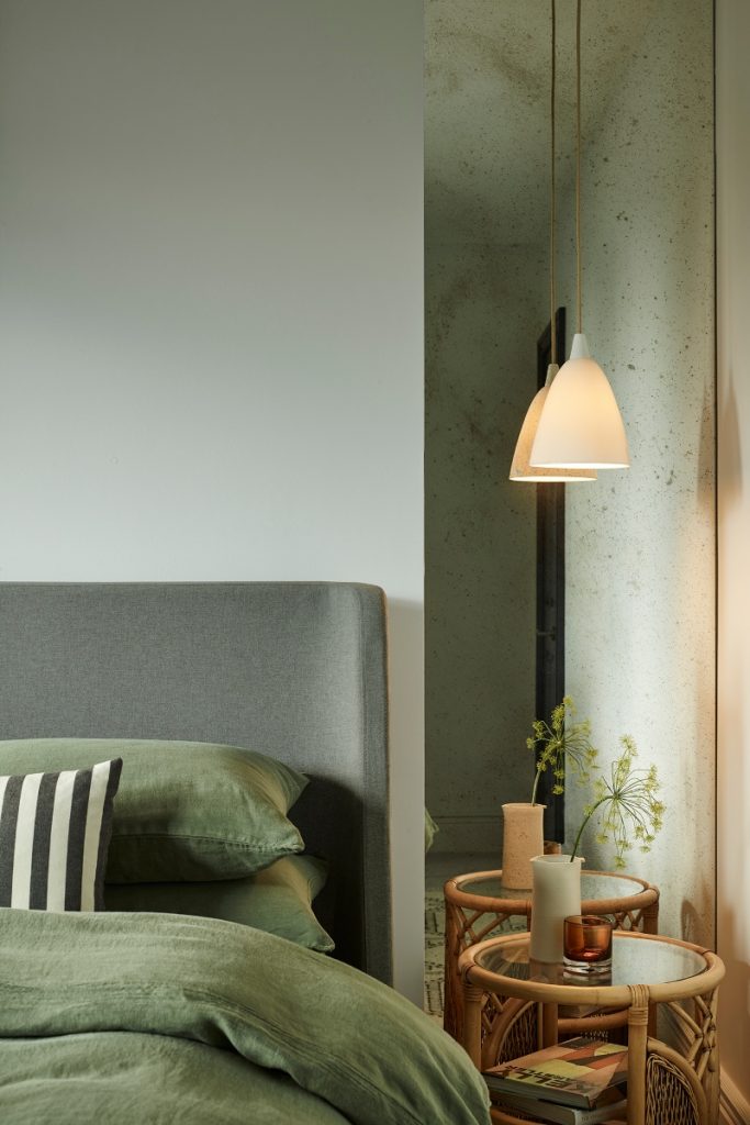 muted colour on walls