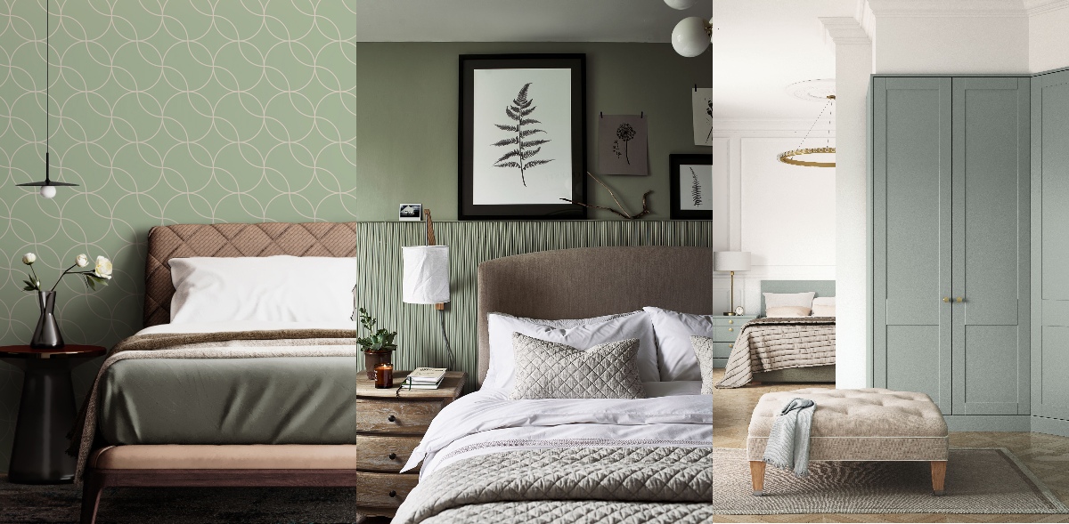 Dreamy Sage Green Bedroom Ideas To Refresh Your Scheme - What Colors Compliment Sage Green Walls