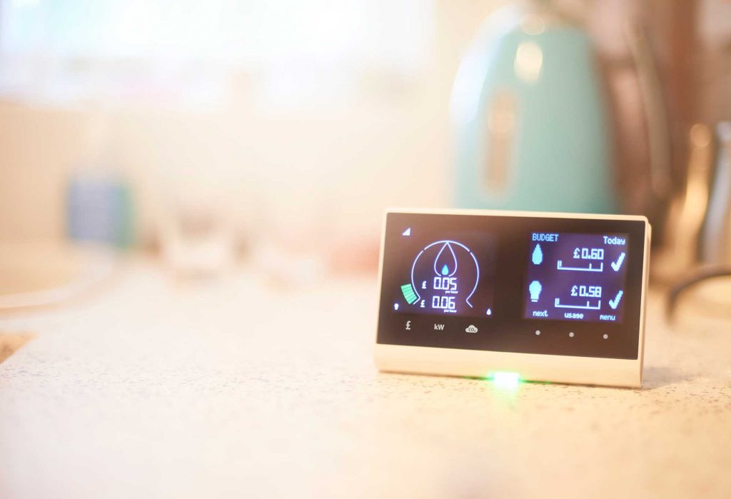 energy costs measured by smart meter