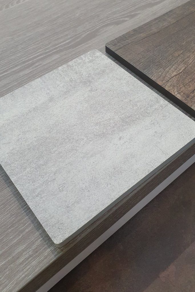 concrete effect worktop