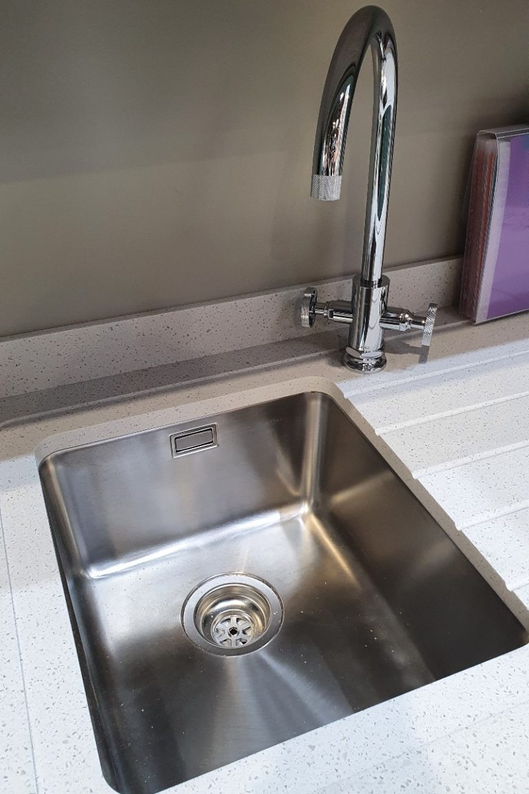 Here's why you should match your kitchen sink and tap