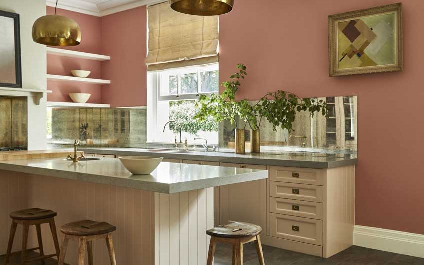 pink kitchens