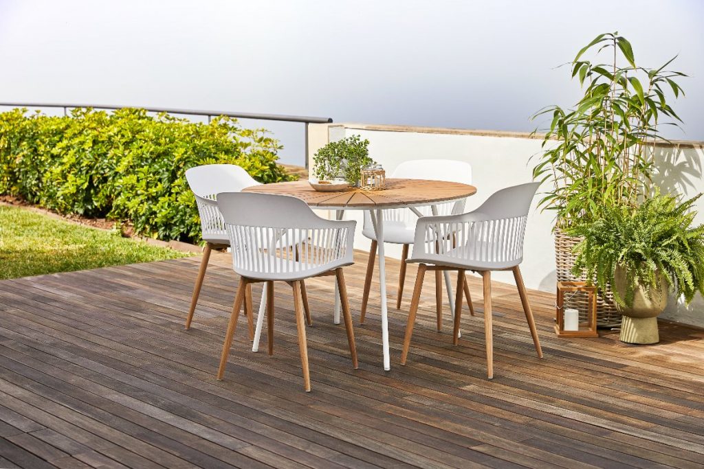 Jysk outdoor dining online set