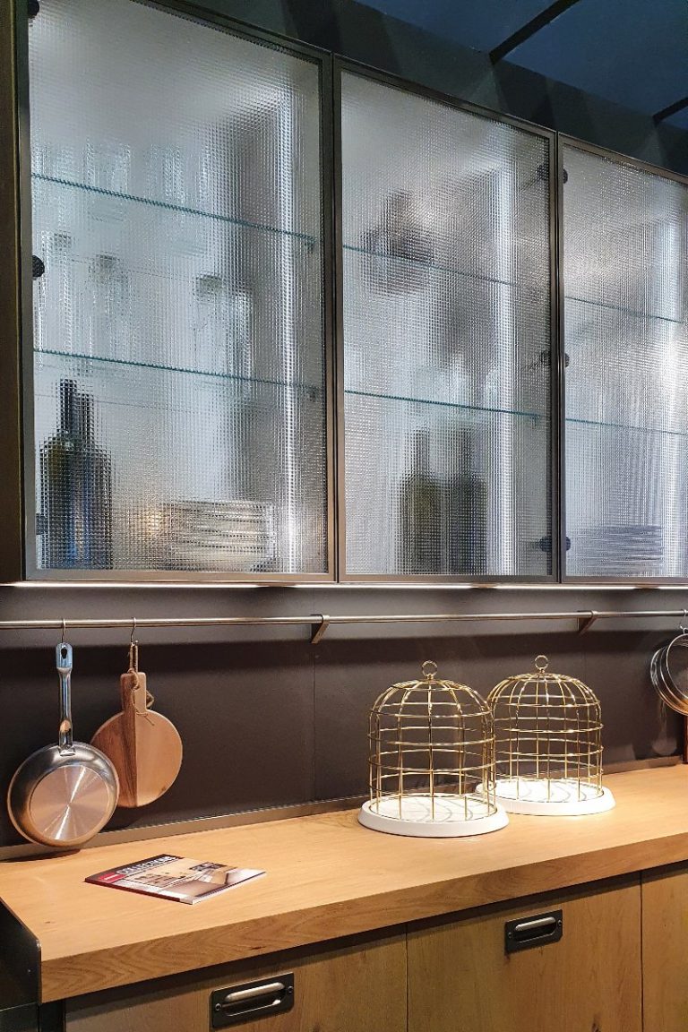 Illuminated smoked glass are the new kitchen musthave